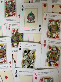 Image 5 of The Rameses Fortune Telling Cards, ancien jeu de divination anglais, 1910, très rare!!