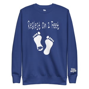 Image of White Realest On 2 Feet Sweater