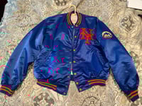 Image 1 of New York Mets Vintage Satin Bomber (L)