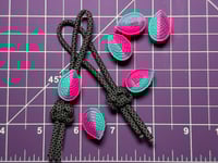 Image 2 of “Miami Wave” Leaf/ Beads