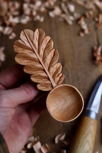 Image 5 of Oak Leaf- Coffee scoop 