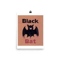 Image 3 of BLACK BAT  POSTER