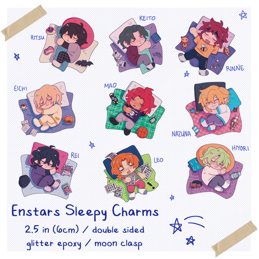 2.5" Enstars Sleeping Charms