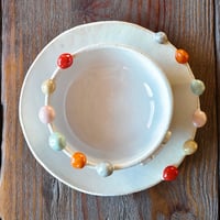 Image 5 of Conjunto de cuenco y plato con nombre.