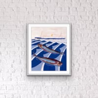Image 5 of Sardines & Steam Liner Print