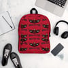 BOSSFITTED All Red and Black AOP Backpack