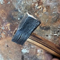 Image 2 of 10 oz Wrought/4140 Doghead Hammer (made to order)