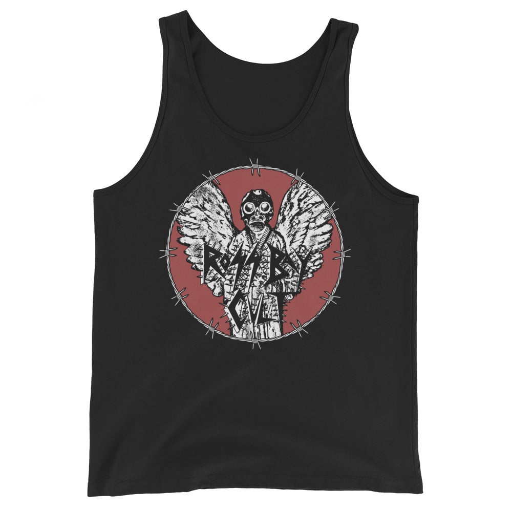 Image of Ross Bay Cult Logo Black One-Sided Tank Top