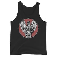 Ross Bay Cult Logo Black One-Sided Tank Top
