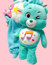 Image 5 of CAREBEAR INISPIRED ART DOLL FAMILY SET