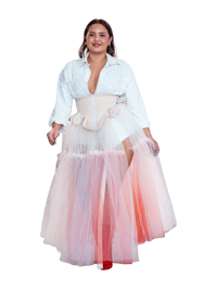 Image 1 of Adjustable Mesh skirt