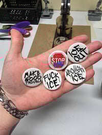 Fuck ICE Buttons 