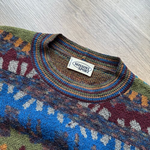 Image of 1990s  Missoni Sport Wool Sweatshirt, Size Large