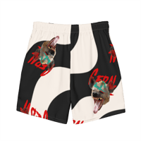 Image 2 of HYENA HEAD SWIM TRUNKS