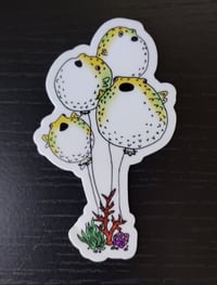 Image 1 of Puffer Balloons Sticker
