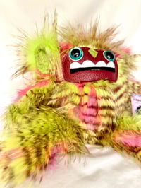 Image 1 of Lime and hot pink Furball 