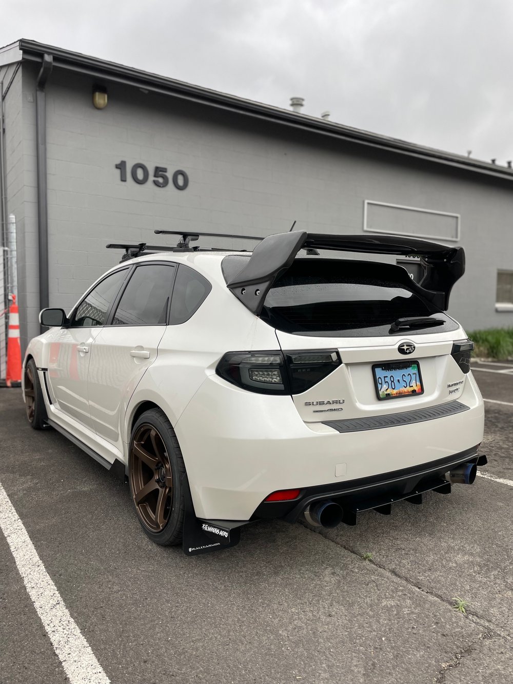 Image of 11-14 Subaru WRX/STI Hatchback Subtle Rear Diffuser 