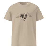 Image 3 of Mad Love Heart | organic unisex t-shirt (light colors)