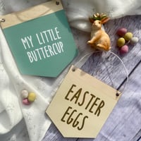 Image 10 of Easter Little Phrases Mini Pennant