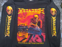 Image 1 of Megadeth Peace sells... LONG SLEEVE