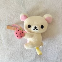 Korilakkuma Strawberry Velcro