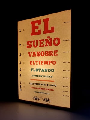 Image of Agudeza visual. Camarón de la isla.