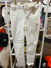 Image 1 of NWT white Levi jeans