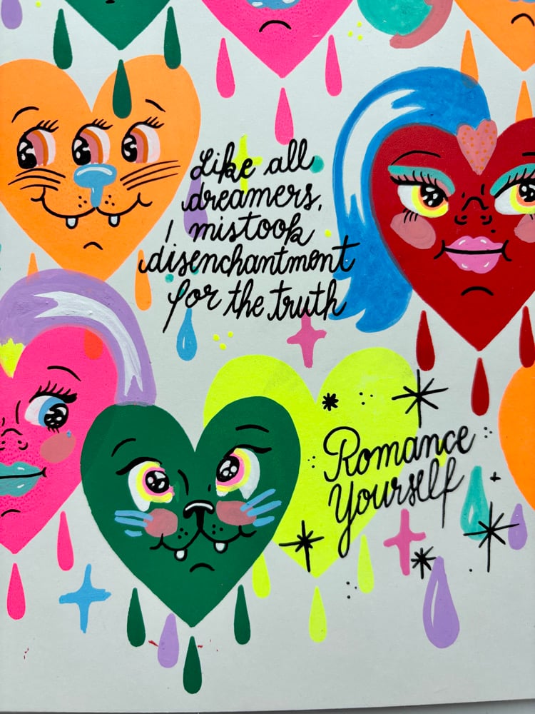 Image of “Heartbeat” original art