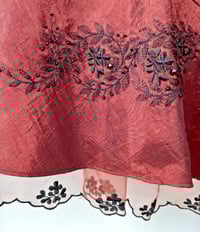 Image 13 of Y2K Red Prom Dress, Beaded, Party, Evening, Nicholas Millington, UK Size 8