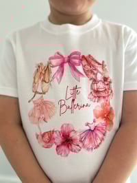 Image 1 of Little Ballerina Wreath T-shirt