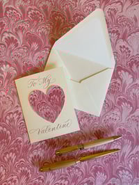 Image 2 of Marbled Valentine Card Set