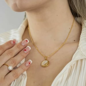 Image of Baltic Beauty | Mother of Pearl Sea Necklace