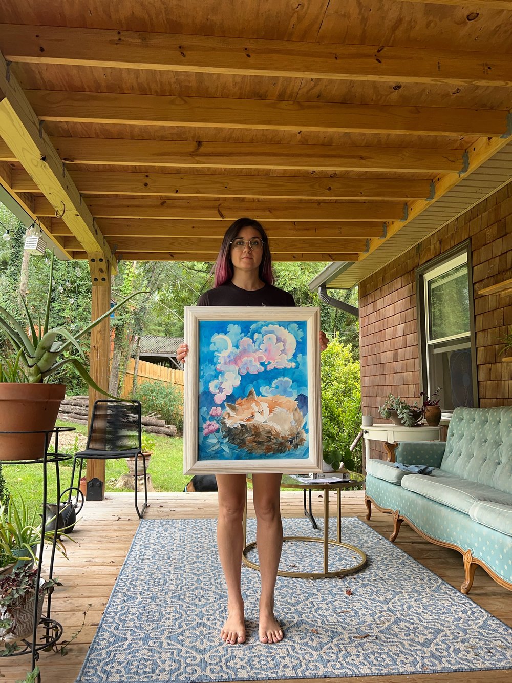 Image of Fox & Clouds