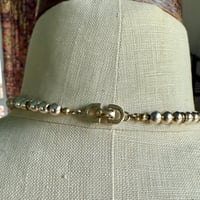 Image 9 of Christian Dior Glass Beaded & Rhinestone Bib Necklace