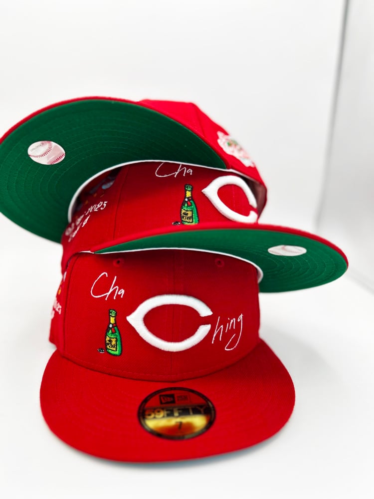 Image of QTRS🌍❌ChaChing Brand “Double Label” Fitteds 