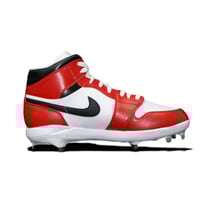 Image 2 of Men’s Jordan 1 “CHICAGO” Cleats 