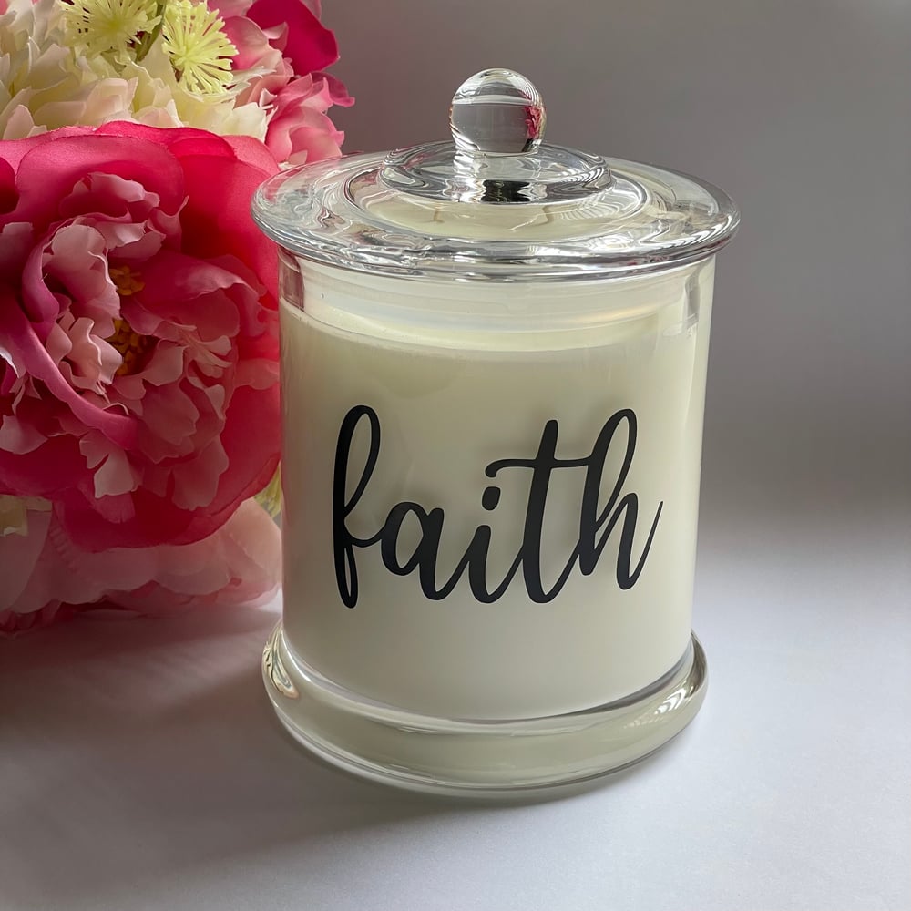 Faith Candle (Double Wicks)