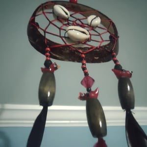 Brown Coconut Dreamcatcher