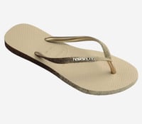 Image 4 of Havaianas Slim Sparkle II - Sand Gold