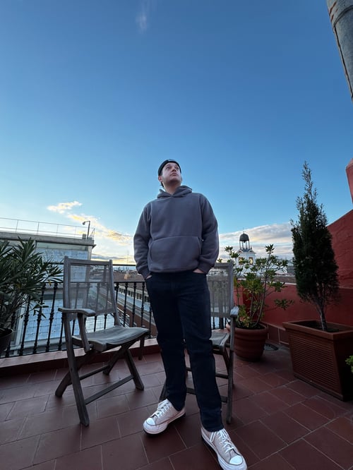 Image of Directional Logo Hoodie 