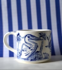 Image 1 of FLA Heron Landscape 14oz  Stoneware Mug