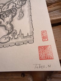 Image 3 of Phish “ Sphere Yokai ” original drawing