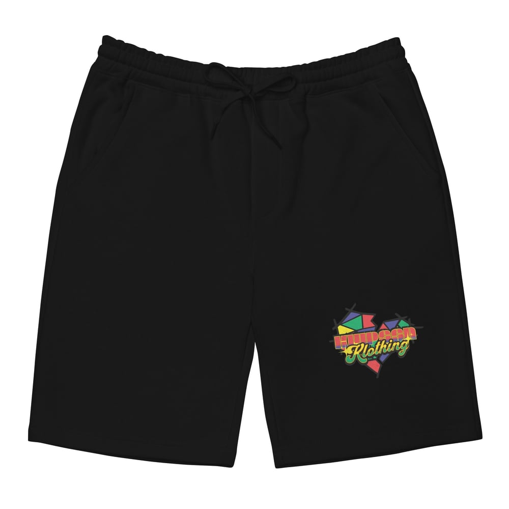 Image of Men's Tender Heart Fleece Shorts 