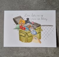 Original drawing - belong