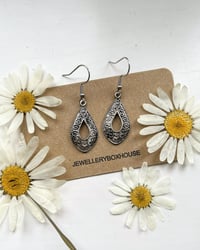 Image 1 of Silver Boho Earrings 