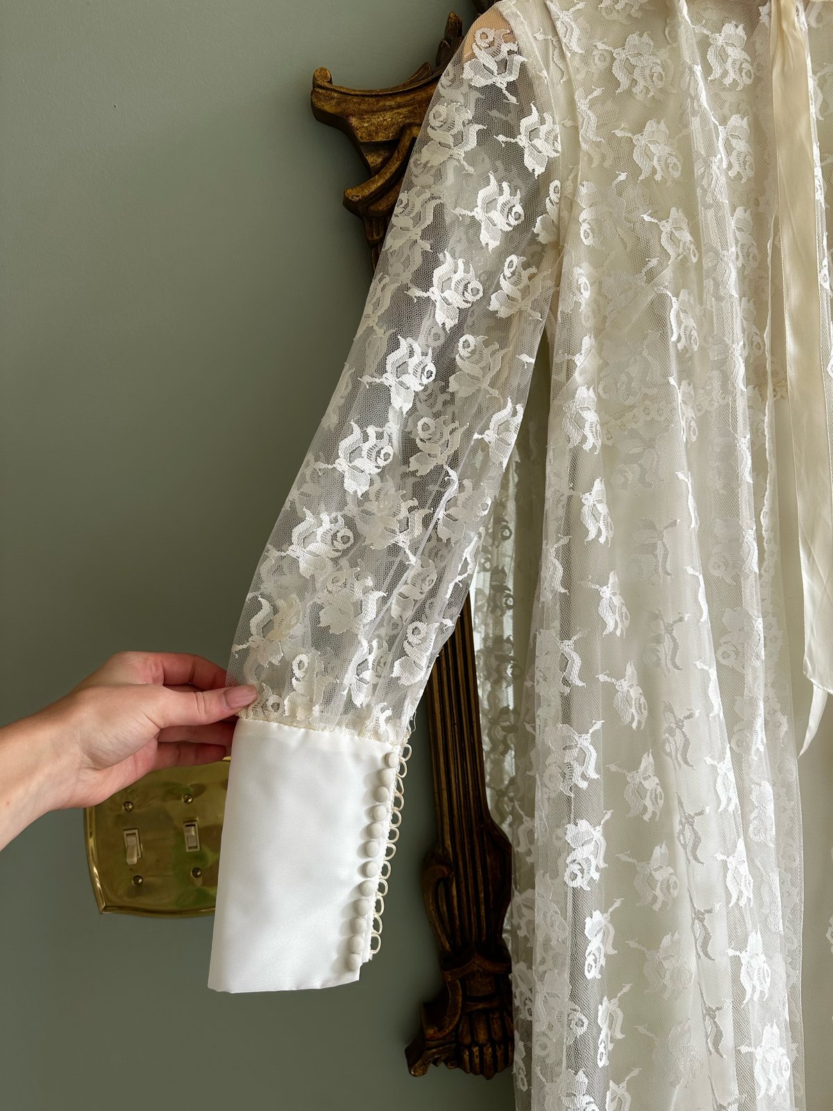 1970s Lace Bridal Set | Estelle Amore