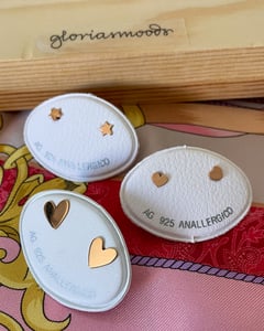 Image of ORECCHINI LOBO CUORE E STELLA 