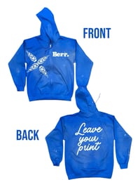 Leave Your Print Zip Up {Blue}