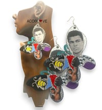 Mohammed Ali Butterfly Earrings