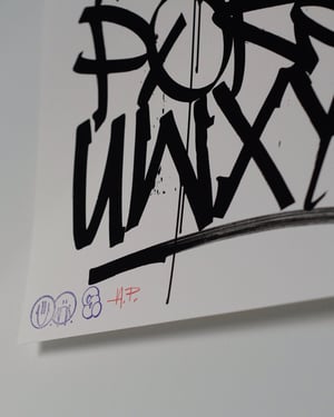 Image of CHISEL ALPHABET BLACK